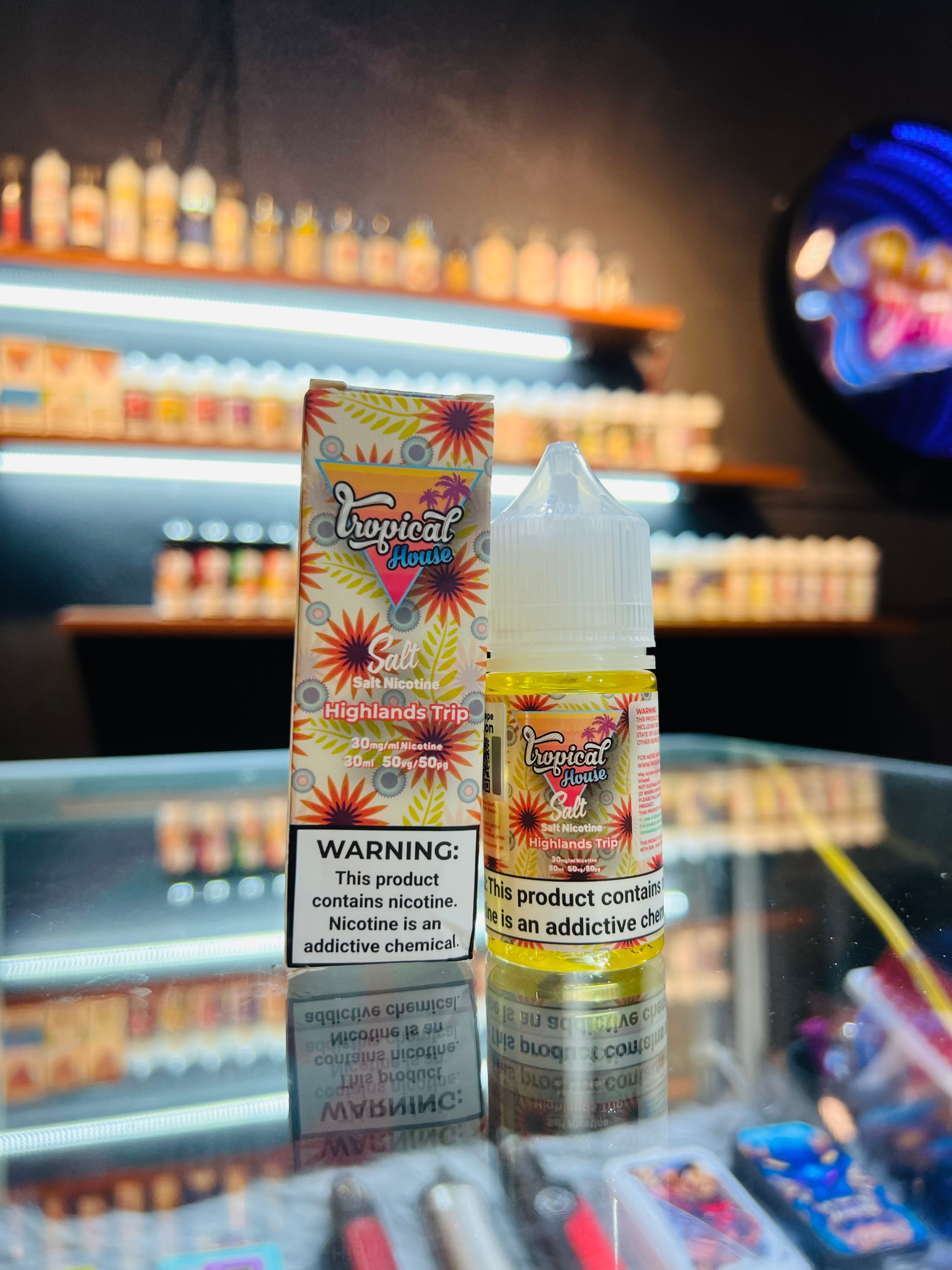  Tropical House Saltnic Highlands Trip 30ml - Tinh Dầu Pod Vape Chính Hãng 