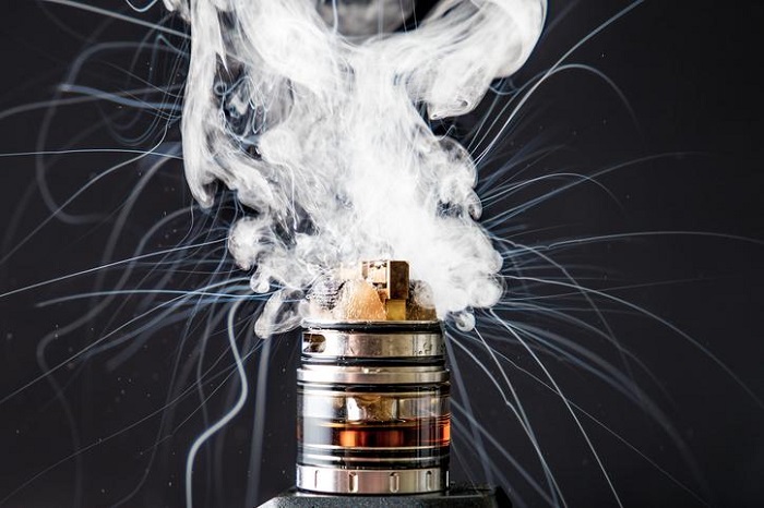 Không hút vape với lực quá mạnh