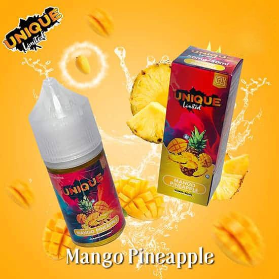  Unique Limited Saltnic Mango Pineapple 30ml - Tinh Dầu Pod Vape Chính Hãng 