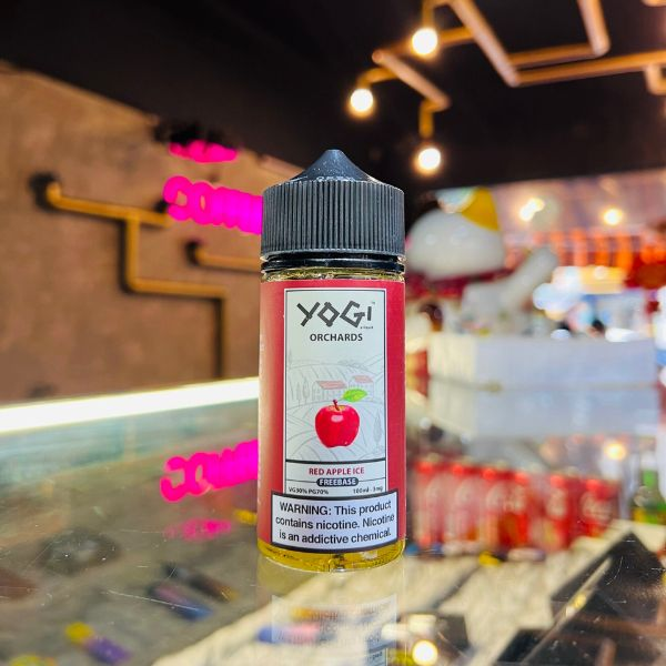  Yogi Orchards Freebase Red Apple Ice 100ml - Tinh Dầu Pod Vape Chính Hãng 