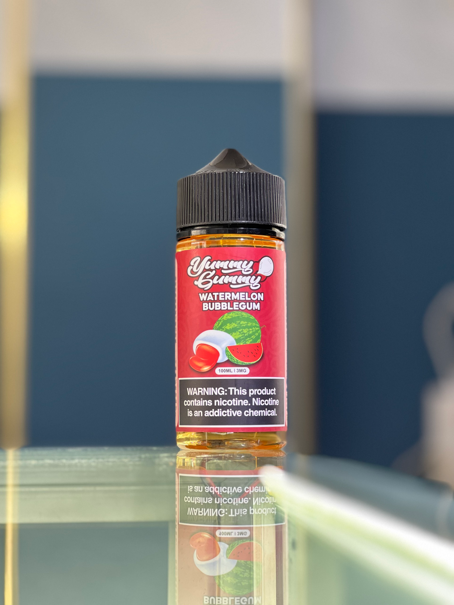  Yummy Gummy Freebase Watermelon Bubblegum 100ml - Tinh Dầu Pod Vape Chính Hãng 