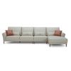 Bộ ghế sofa bọc da bò KuKa Home 8159 - Bộ chữ L