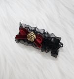  Cặp tóc nơ ren voan chun thời trang SOLMI 03 
