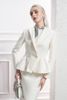  Áo Khoác Peplum Coat 