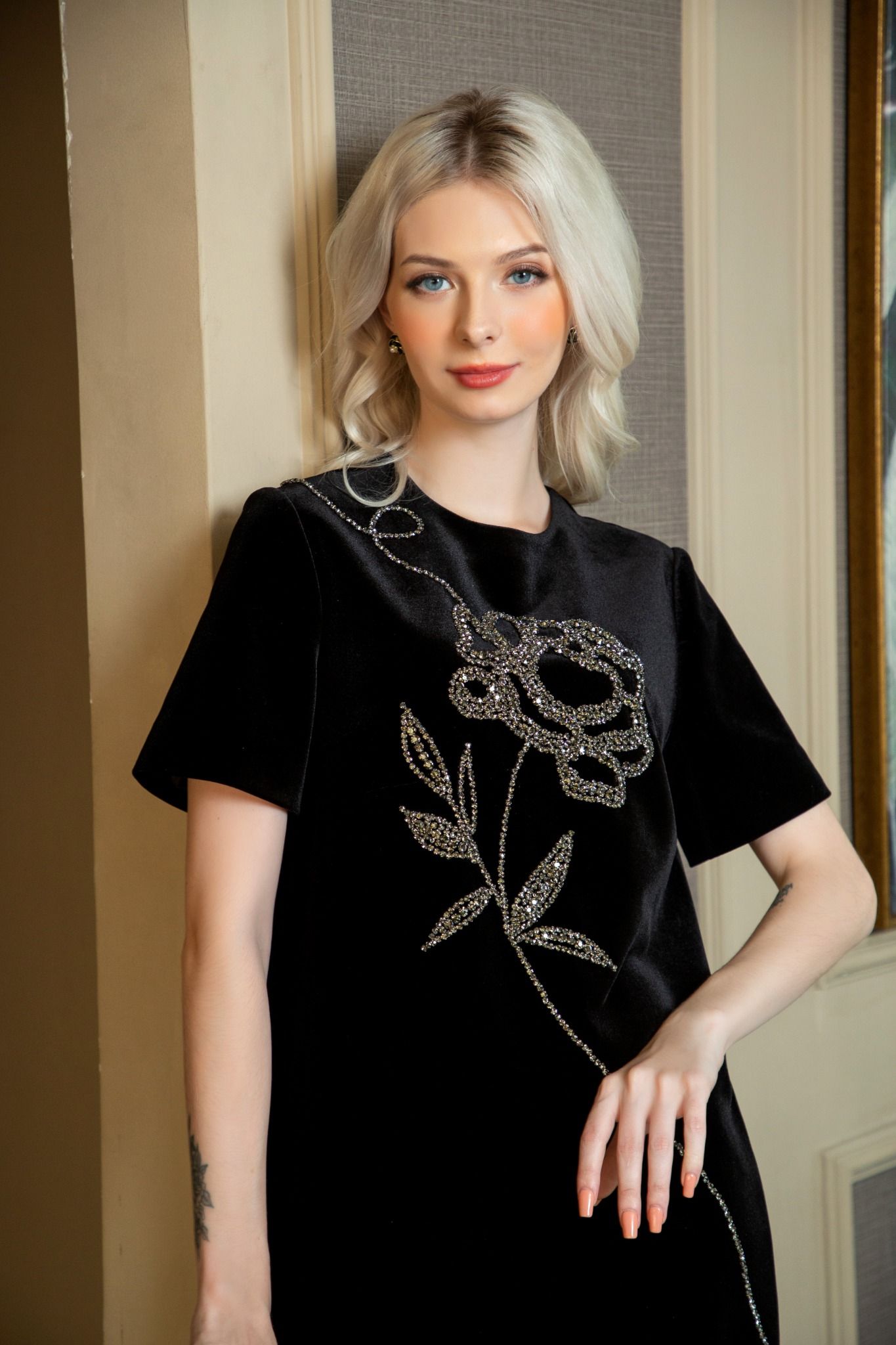  Đầm Roses Noires 
