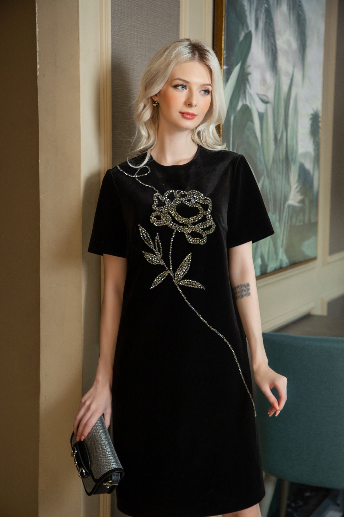  Đầm Roses Noires 