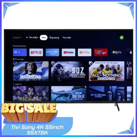 Tivi Sony 4K 55inch 55X75K
