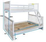 Giường Gỗ Cao Su GCS-2T1420