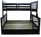 Giường Gỗ Cao Su GCS-2T1620-1