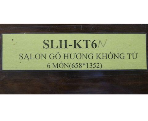 Salon Gỗ Hương SLH-KT6N-1