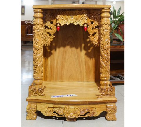 Bàn Thờ Ông Địa Gỗ Gõ Đỏ ODGD-60-5