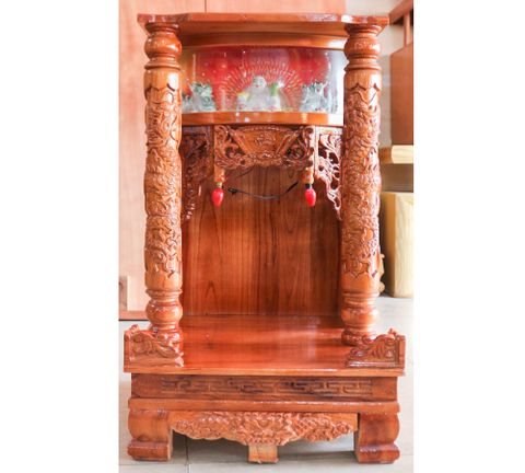 Bàn Thờ Ông Địa Gỗ Xoan ODX-50DC