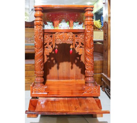 Bàn Thờ Ông Địa Gỗ Xoan ODX-50DC
