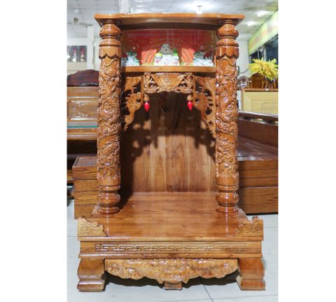 Bàn Thờ Ông Địa Gỗ Xoan ODX-60DC