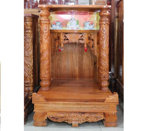 Bàn Thờ Ông Địa Gỗ Xoan ODXL-50DC