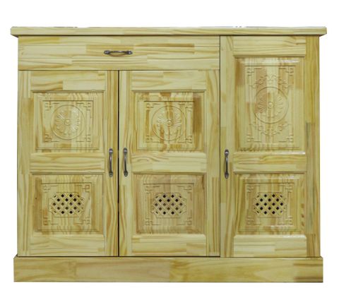Tủ Giày Dép Gỗ Ghép TDGG-120-3