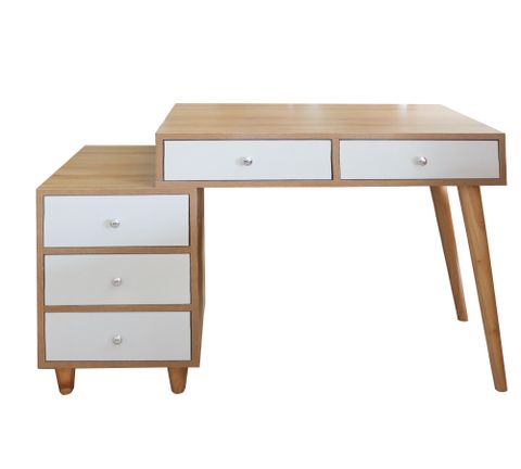 Bàn Học Gỗ HDF BHHD-120-1