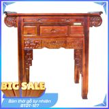 Bàn Thờ Gỗ Tự Nhiên BTDT-127-3