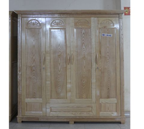 Tủ Áo Gỗ Sồi TGS-200G-2