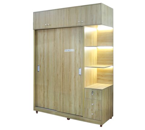Tủ Áo Gỗ HDF THD-160LTL