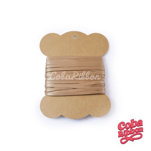  Dây ruy băng/Dây hẹ cỡ 3mm (0.3cm), loại đẹp mềm mướt 2 mặt như nhau - Set 10 mét 