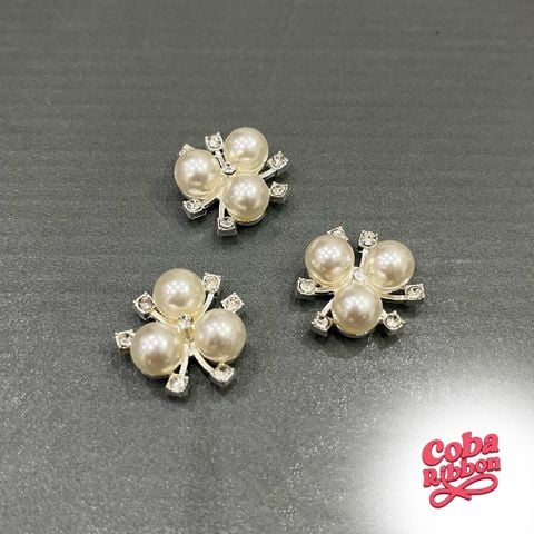  5 cái - Center kim loại cẩn hạt trang trí nhiều mẫu cực đẹp 