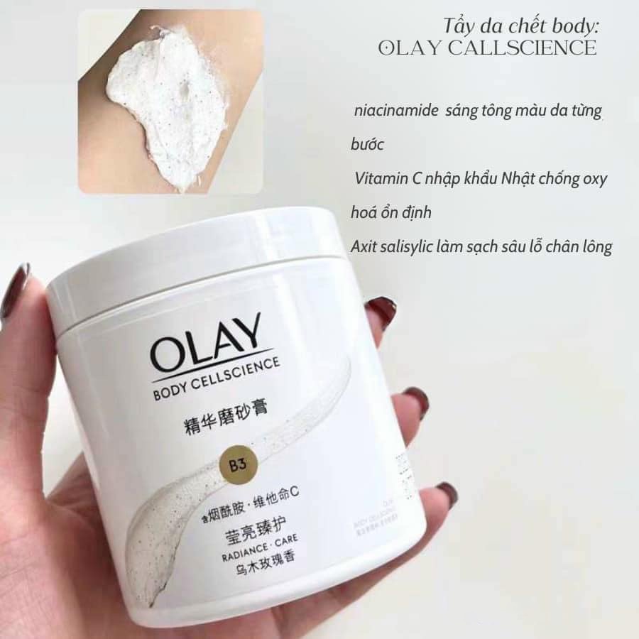 Tẩy Tế Bào Chết Olay 200g Đậu Taiwan cosmetics