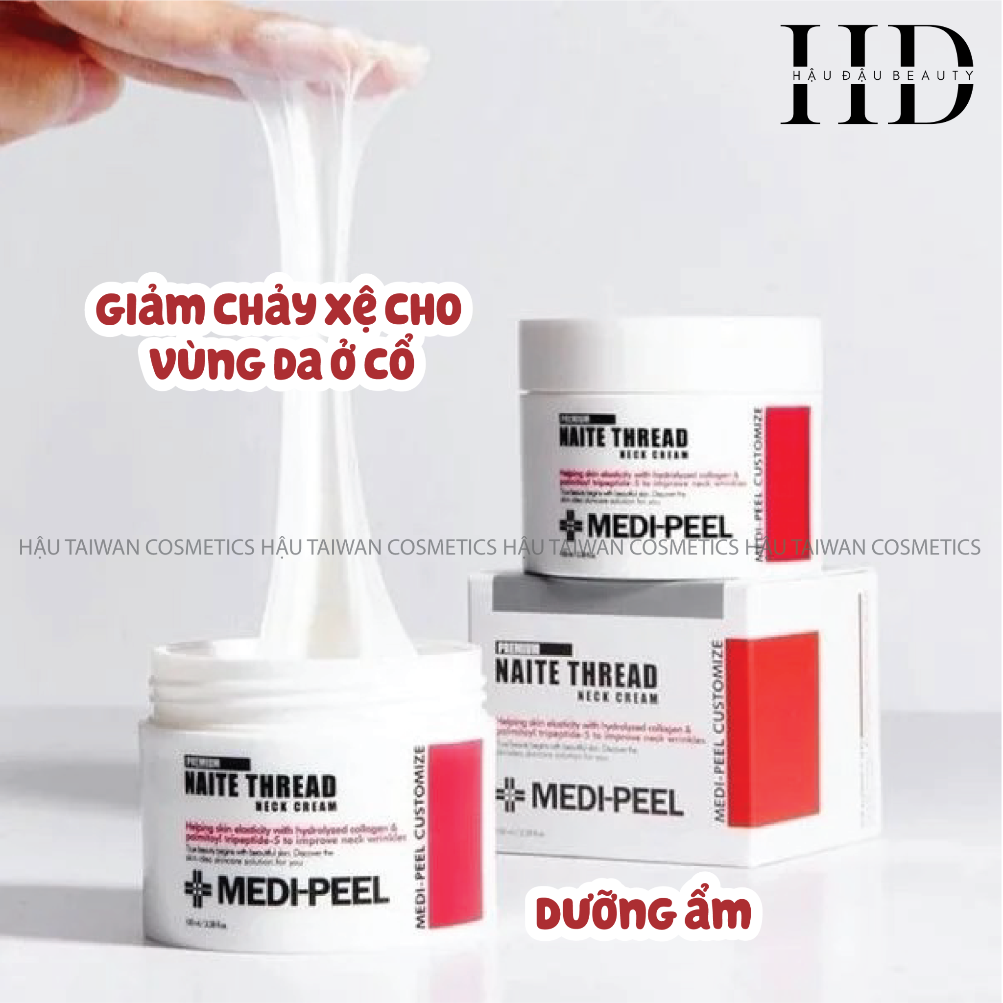 Kem dưỡng cổ medipeel 100ml Đậu Taiwan cosmetics