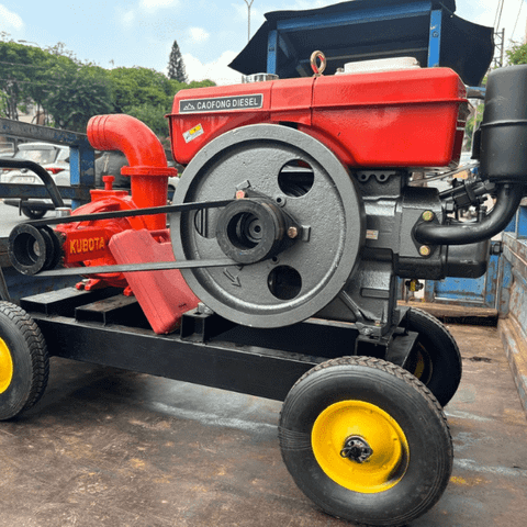  MÁY BƠM NƯỚC ĐẦU NỔ DIESEL D8 