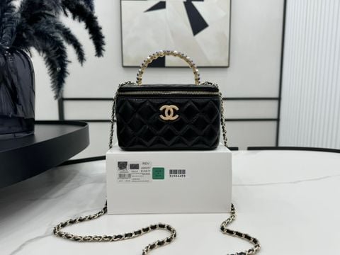  Túi Chanel 24SS Mini Vanity Resin Handle 17CM Luxury 