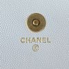 Túi Chanel 22A Caviar Flap Bag White Version 18CM  Luxury