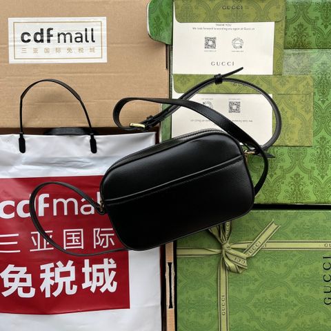  Túi Gucci Horsebit 1955 Small Leather Shoulder Bag GG Supreme 20CM Luxury 