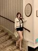 Áo Chanel 24ss Autumn New Simple 3D Knitted Cardigan