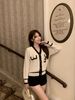 Áo Chanel 24ss Autumn New Simple 3D Knitted Cardigan