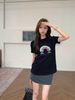 Áo Chanel 24ss Knitted Short Sleeve Special Embroidery Craft Rainbow Bead Black Version