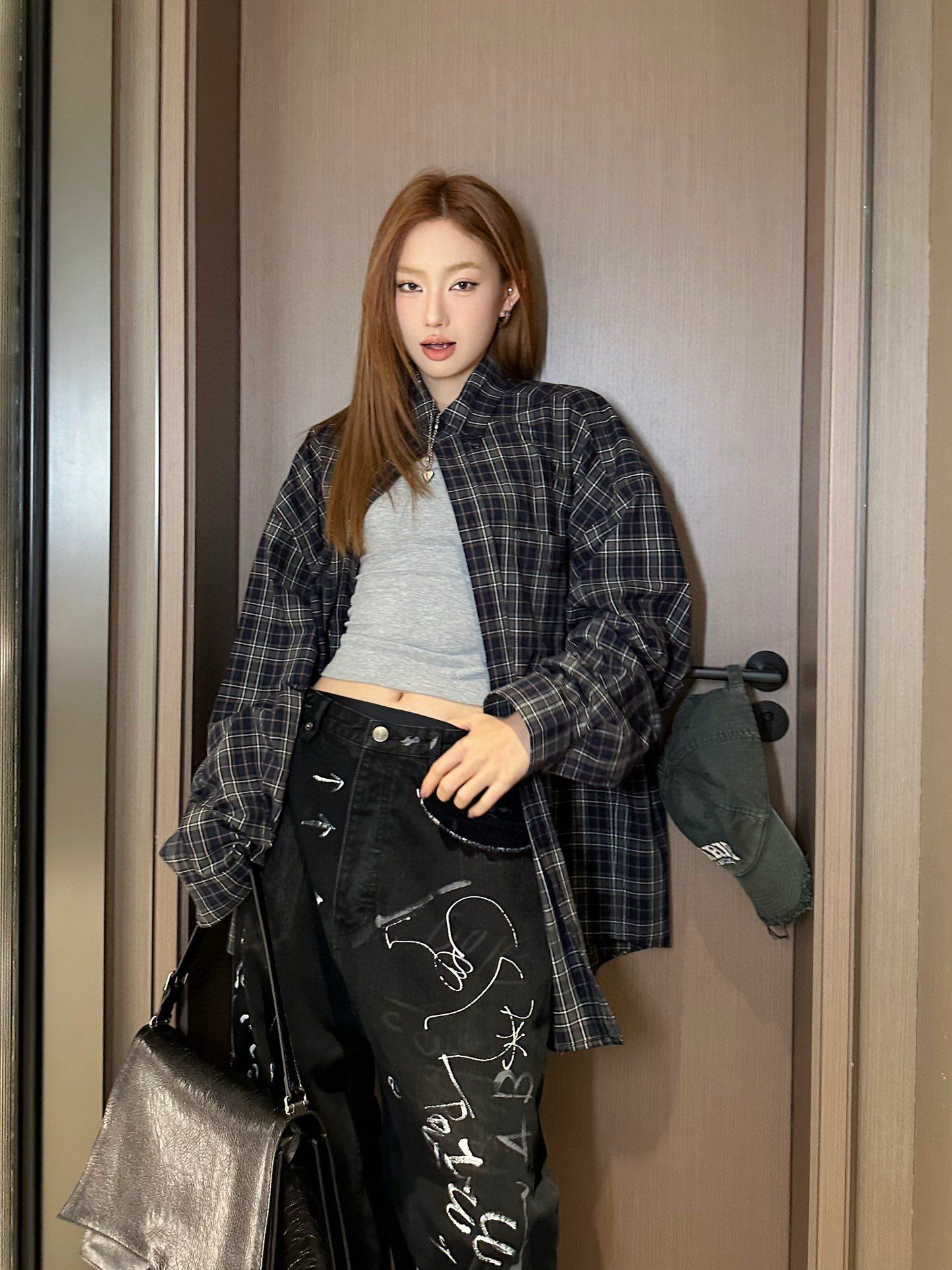 Áo Balenciaga Vertical Striped Flannel Unisex Jacket