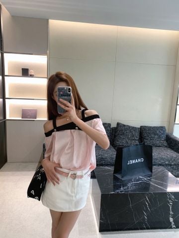  Áo Chanel 24SS Exclusive Design One-shoulder Strap New 