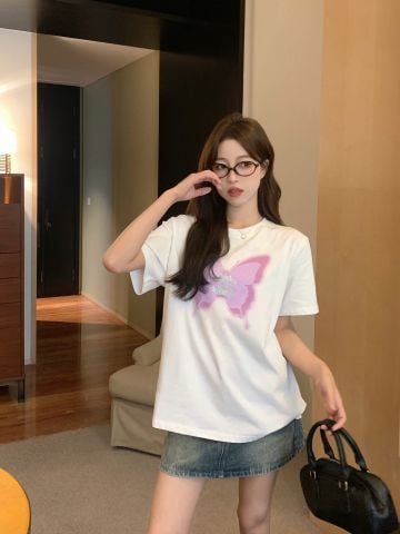  Áo Chanel 24SS Butterfly New Trend T-shirt 