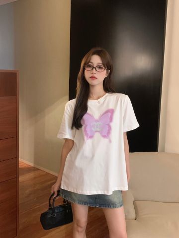  Áo Chanel 24SS Butterfly New Trend T-shirt 