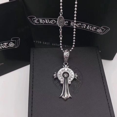  Chrome Hearts Crosby Heart Horseshoe Pendants 