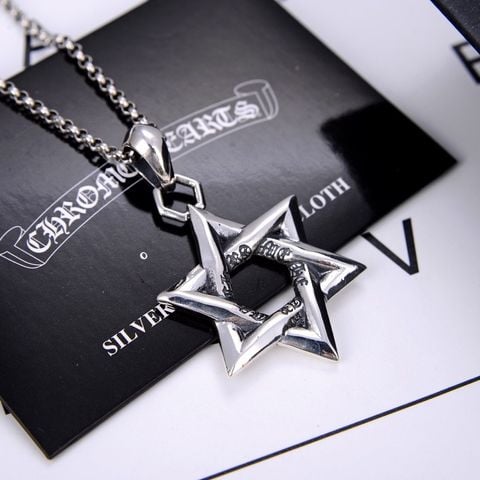  Chrome Hearts Six-pointed Star Pendant 