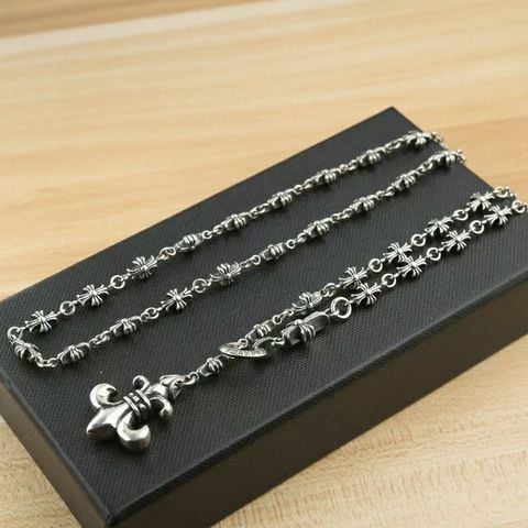  Chrome Hearts Scout Flower Necklace 