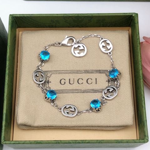  Gucci Blue Diamond Bracelet 