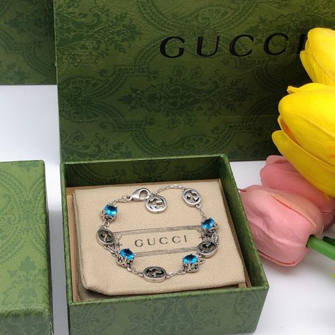  Gucci Blue Diamond Bracelet 