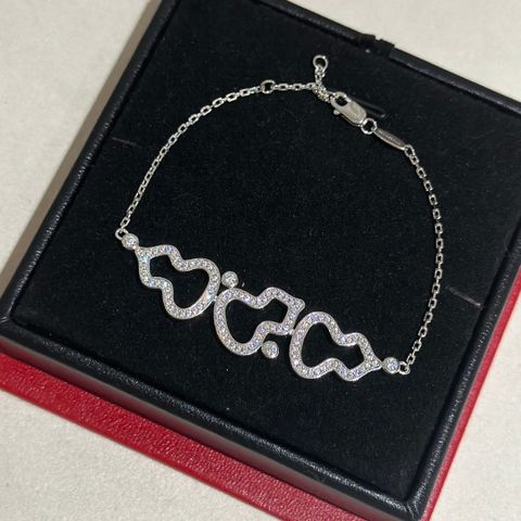  Qeelin WULU Series Three-gourd Hollow Bracelet 