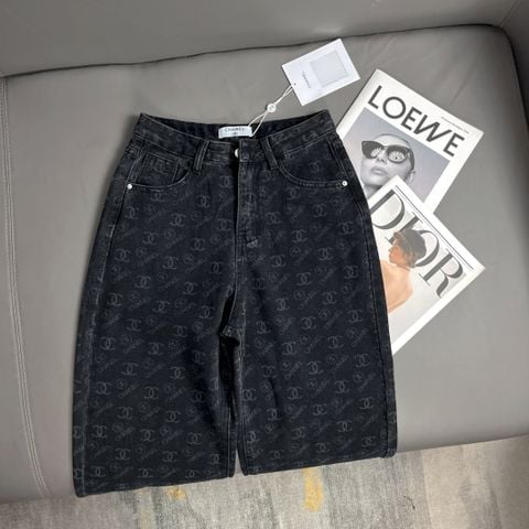  Chanel Printed Double C Trousers 