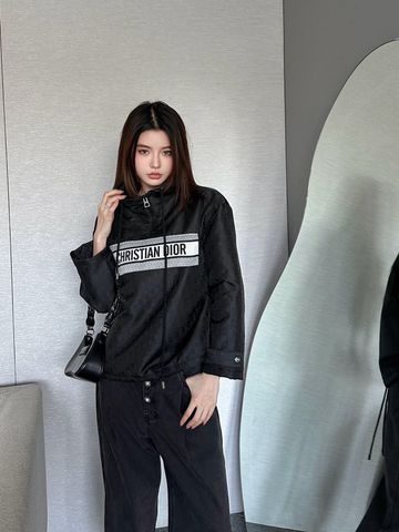  Dior Hooded Long-sleeved Jacket 