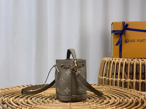  Túi LV Grey Nano Noé Bag 16CM Luxury 