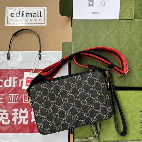  Túi Gucci Denim Shoulder Bag 24CM  Luxury 