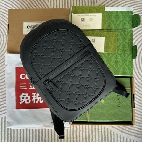  Túi Gucci GG Rubber-effect Backpack 34CM Luxury 